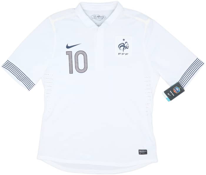 2012-13 France Player Issue Away Shirt Benzema #10 (XL)