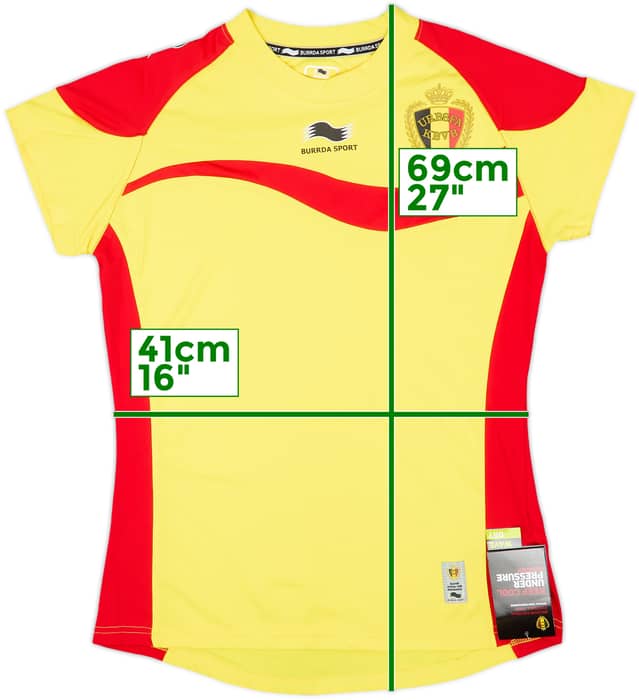 2012-14 Belgium GK S/S Shirt (Women's L)