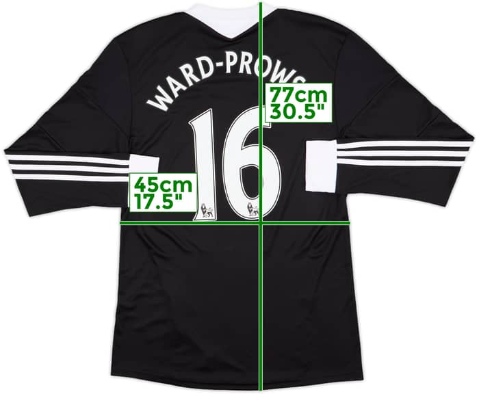 2013-14 Southampton Away L/S Shirt Ward-Prowse #16 (L)