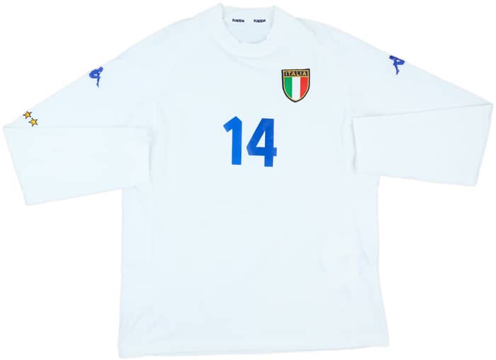 2000-01 Italy Player Issue Away L/S Shirt #14 (XL)
