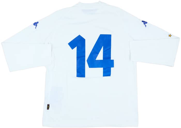 2000-01 Italy Player Issue Away L/S Shirt #14 (XL)