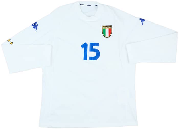 2000-01 Italy Player Issue Away L/S Shirt #15 (XL)