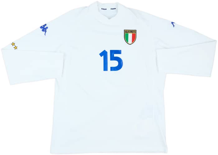 2000-01 Italy Player Issue Away L/S Shirt #15 (XL)