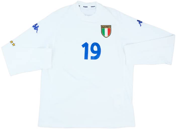 2000-01 Italy Player Issue Away L/S Shirt #19 (XL)