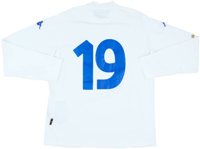 2000-01 Italy Player Issue Away L/S Shirt #19 (XL)