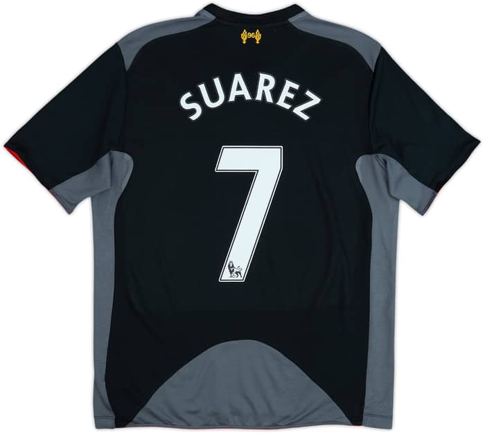 2012-13 Liverpool Away Shirt Suarez #7 - 6/10 - (M)
