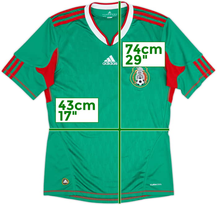 2009-11 Mexico Home Shirt - 9/10 - (S)