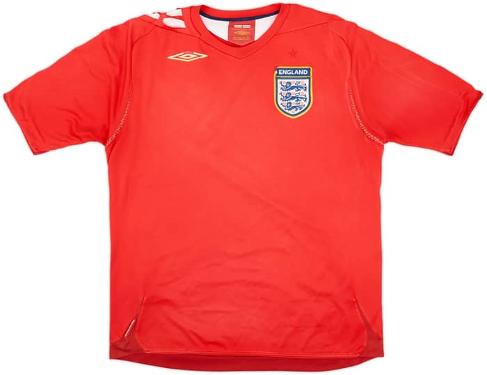 2006-08 England Away Shirt - 4/10 - (L)