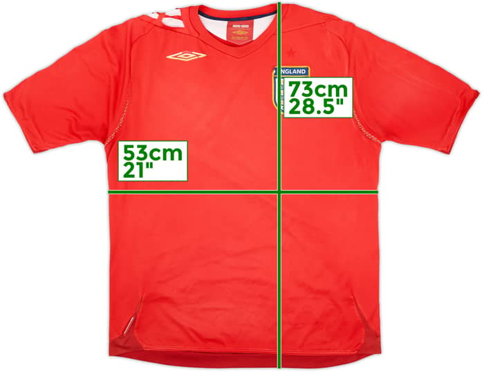 2006-08 England Away Shirt - 4/10 - (L)
