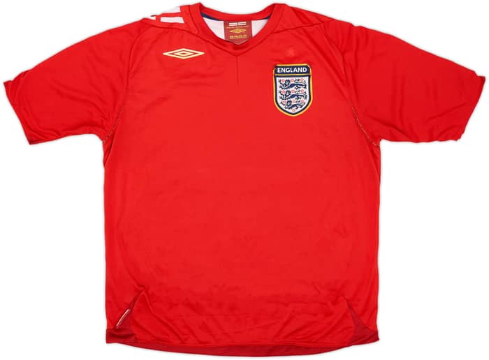2006-08 England Away Shirt - 5/10 - (L)