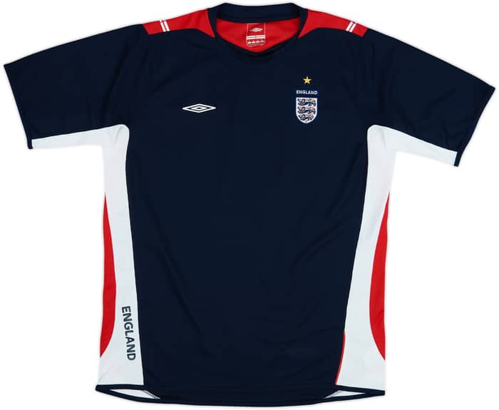 2004-06 England Umbro Training Shirt - 8/10 - (L)