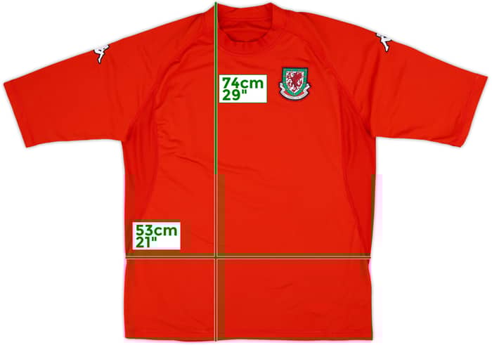 2004-06 Wales Home Shirt - 10/10 - (3XL)