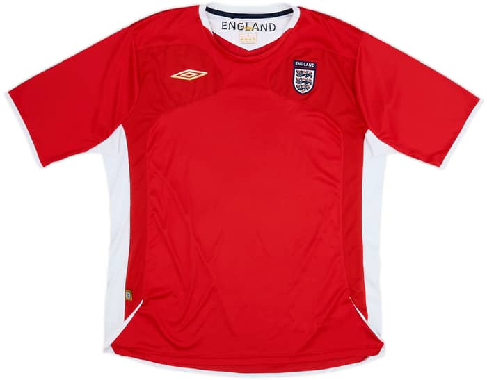 2006-07 England Umbro Training Shirt - 9/10 - (XXL)