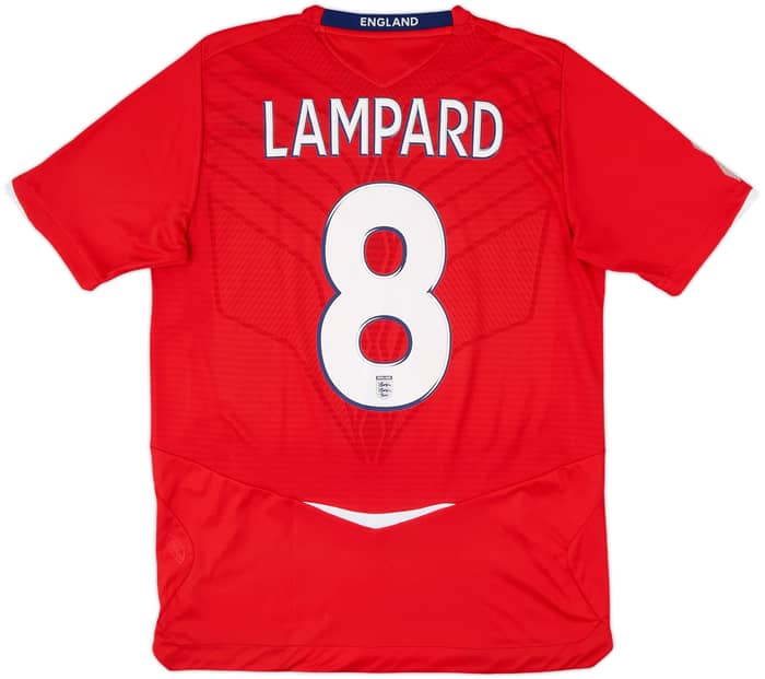 2008-10 England Away Shirt Lampard #8 - 6/10 - (M)