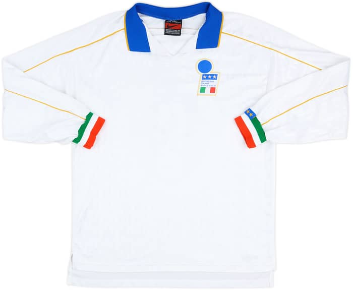 1994-96 Italy Match Issue Away L/S Shirt #4