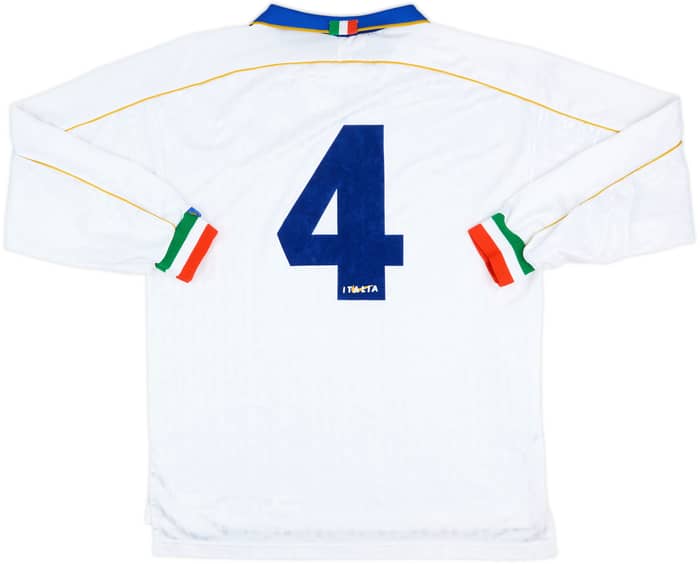 1994-96 Italy Match Issue Away L/S Shirt #4