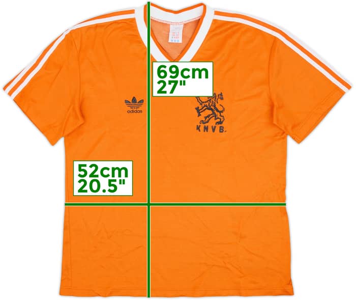 1985-88 Netherlands Home Shirt - 7/10 - (M)