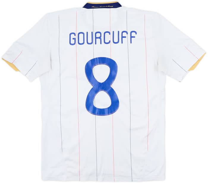 2009-10 France Away Shirt Gourcuff #8 - 5/10 - (M)