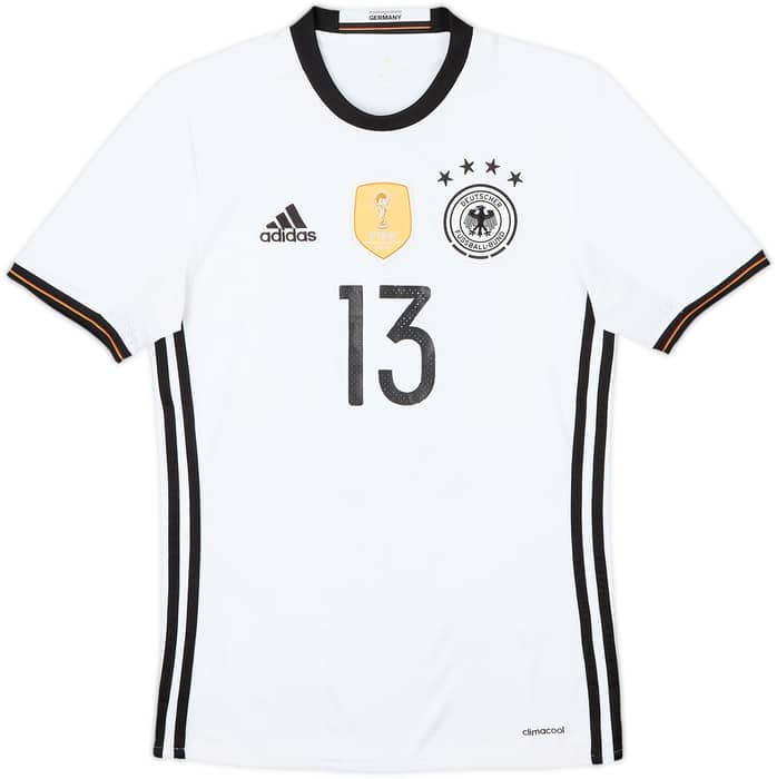 Camiseta de local de Alemania 2015-16 Muller #13 - 7/10 - (XS)