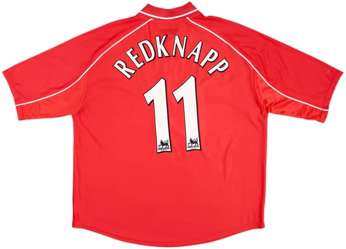 2000-02 Liverpool Home Shirt Redknapp #11 - 8/10 - (XXL)