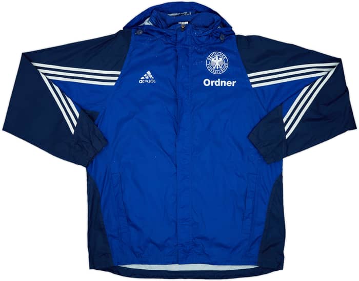 2000-02 Germany Player Issue adidas Hooded Rain Jacket - 4/10 - (L/XL)