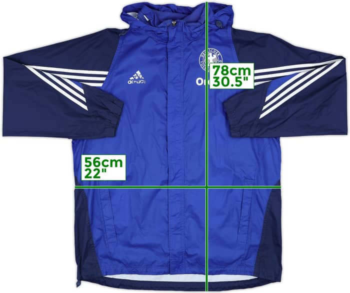 2000-02 Germany Player Issue adidas Hooded Rain Jacket - 4/10 - (L/XL)