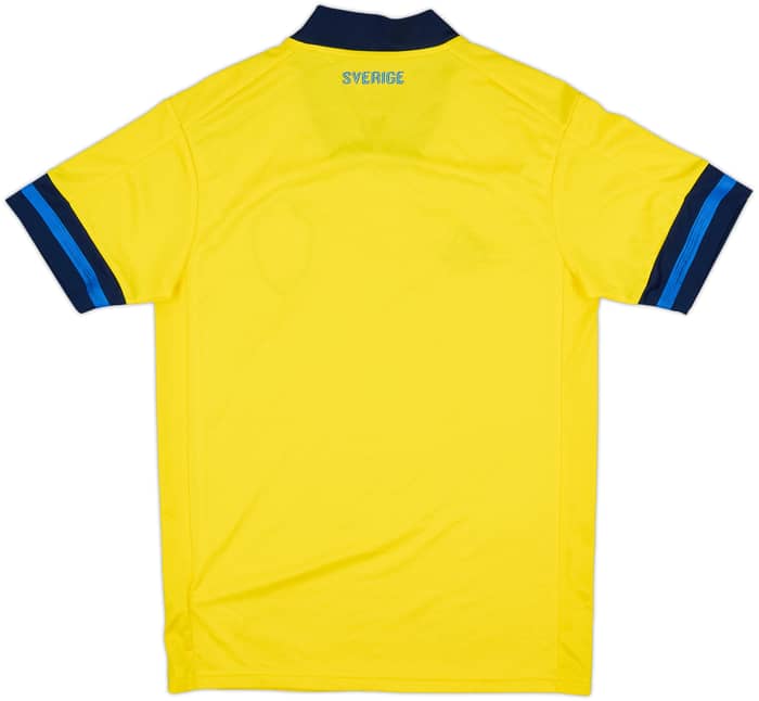 2020-21 Sweden Home Shirt - 8/10 - (S)