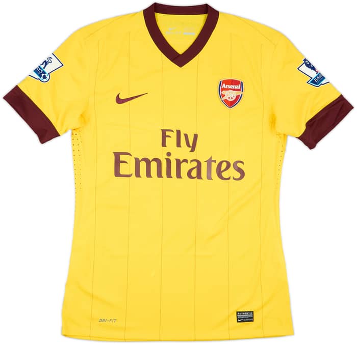 2012-13 Arsenal Match Issue Third Shirt S.Cazorla #19
