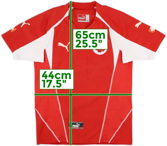 2004-06 Switzerland Home Shirt - 6/10 - (XS)