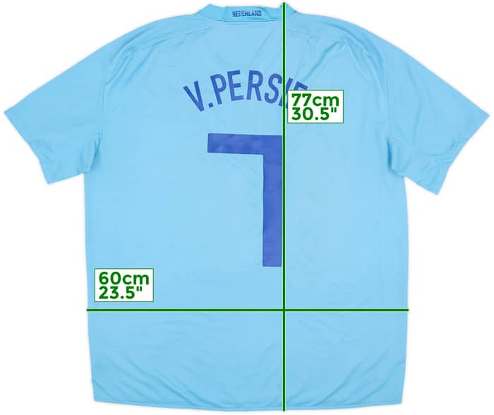 2008-10 Netherlands Away Shirt van Persie #7 - 6/10 - (XL)