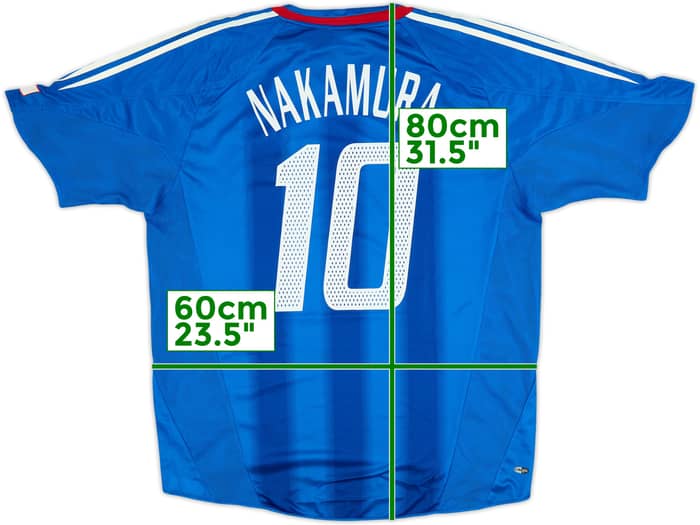 2004-06 Japan Home Shirt Nakamura #10 (L)