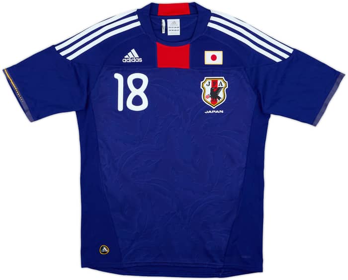 2010-12 Japan Home Shirt Honda #18 - 8/10 - (M)