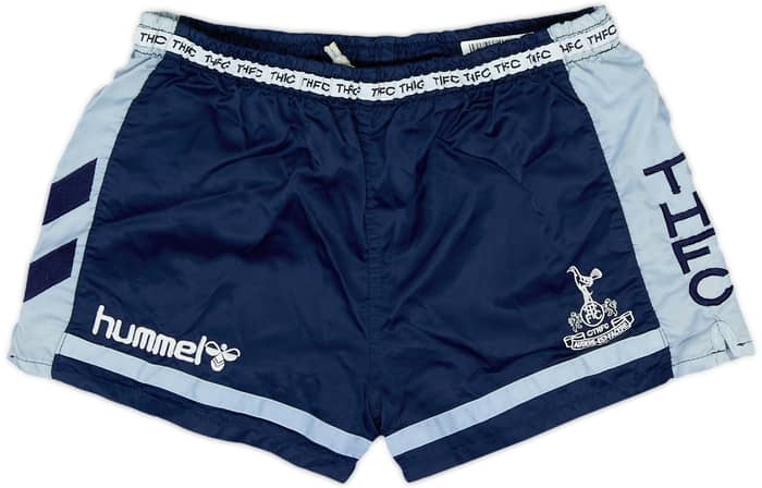 1989-91 Tottenham Home Shirt & Shorts - 7/10 - (M.Boys)