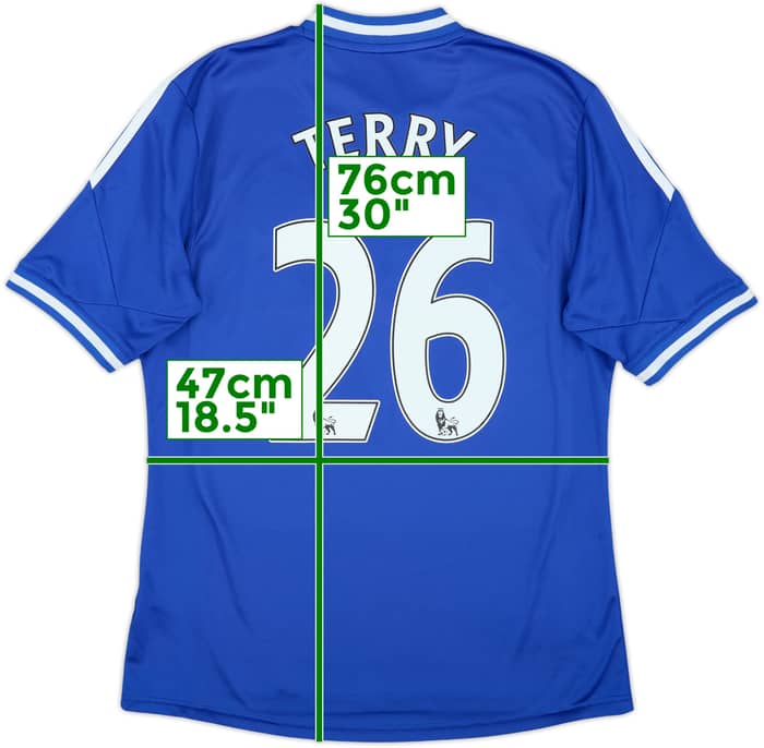 2013-14 Chelsea Home Shirt Terry #26 - 8/10 - (M)