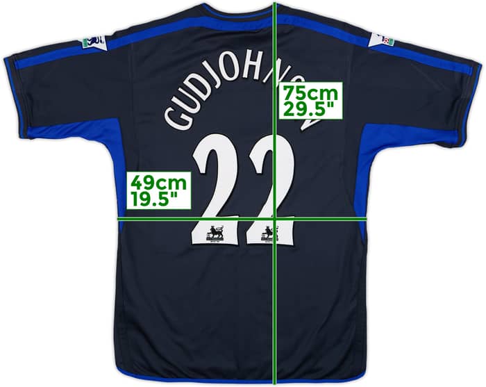 2002-04 Chelsea Away Shirt Gudjohnsen #22 - 8/10 - (M)