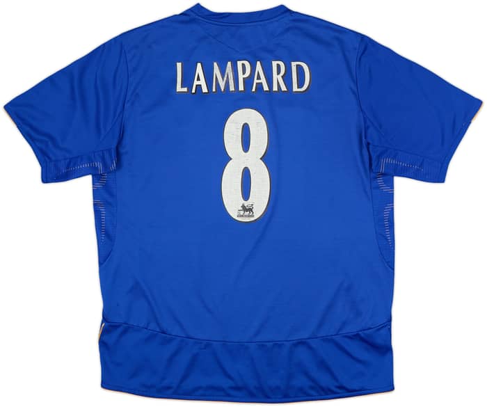 2005-06 Chelsea Centenary Home Shirt Lampard #8 - 5/10 - (XL)