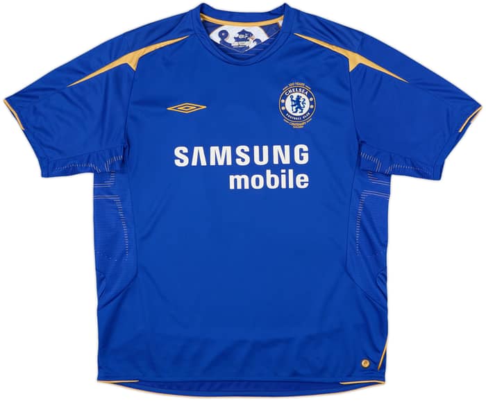 2005-06 Chelsea Centenary Home Shirt Lampard #8 - 5/10 - (XL)