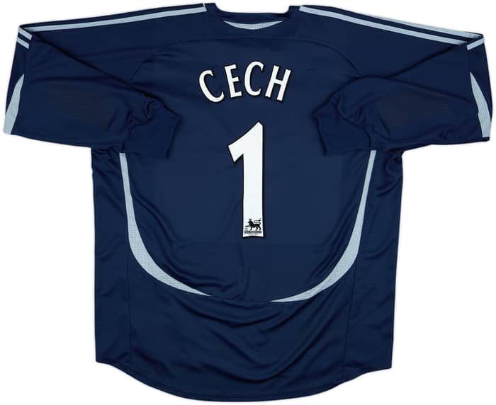 2006-08 Chelsea Blue GK Shirt Cech #1 - 9/10 - (XXL)