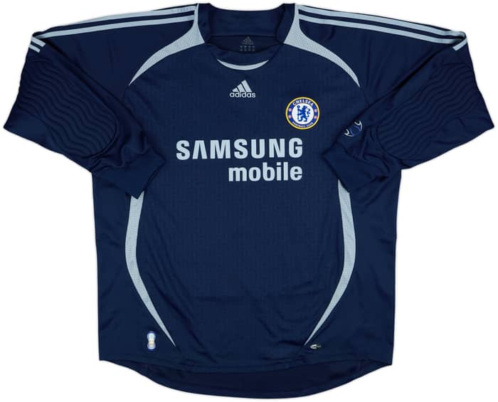 2006-08 Chelsea Blue GK Shirt Cech #1 - 9/10 - (XXL)