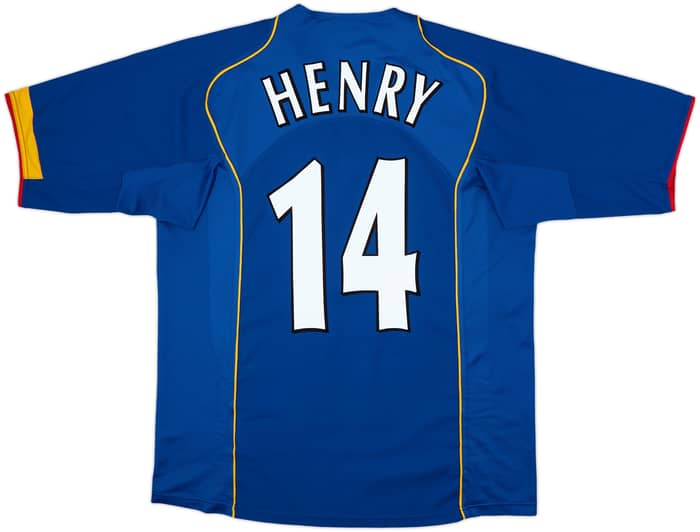 2004-06 Arsenal Away Shirt Henry #14 - 7/10 - (L)