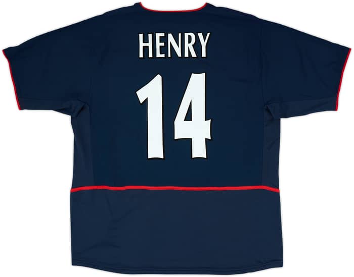 2002-04 Arsenal Away Shirt Henry #14 - 8/10 - (XL)