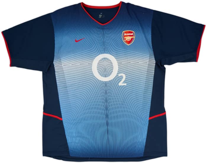 2002-04 Arsenal Away Shirt Henry #14 - 8/10 - (XL)