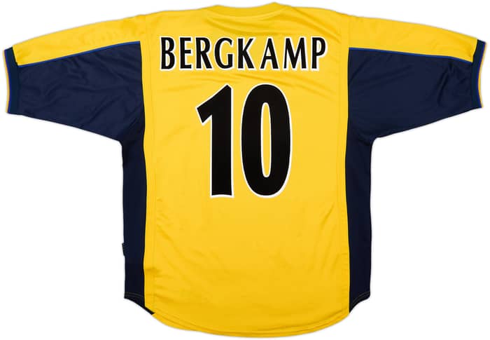 1999-01 Arsenal Away Shirt Bergkamp #10 - 8/10 - (L)