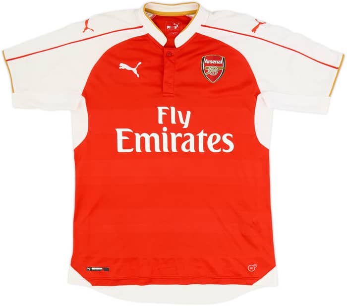 2015-16 Arsenal Local Camiseta Arteta #8 - 6/10 - (L)