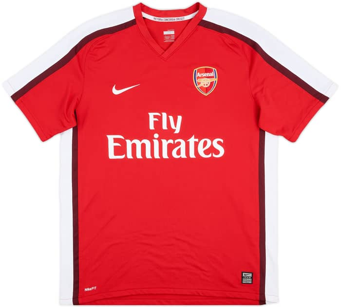 2008-10 Arsenal Local Camiseta Fabregas #4 - 6/10 - (L)
