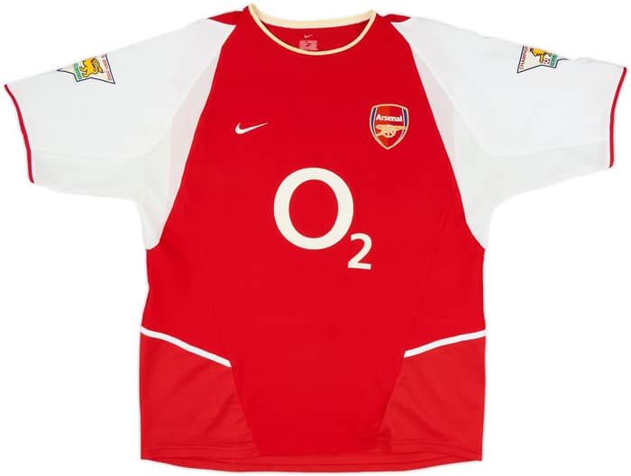 2002-04 Arsenal Home Shirt Gilberto #19 - 7/10 - (L)