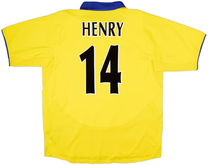 2003-05 Arsenal Away Shirt Henry #14 - 8/10 - (XL)