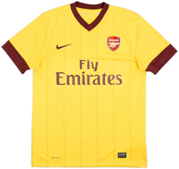 2010-13 Arsenal Visitante Camiseta Arteta #8 - 8/10 - (M)