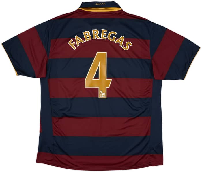 2007-08 Arsenal Third Shirt Fabregas #4 - 7/10 - (XL)