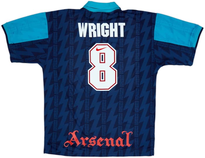1994-95 Arsenal Away Shirt Wright #8 - 8/10 - (XXL)